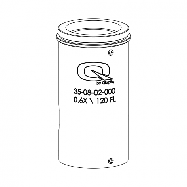 Tube de la caméra 0.6x/120