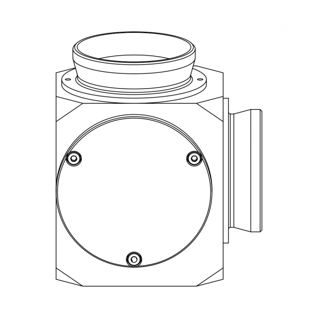 Cube séparateur de faisceau 50/50