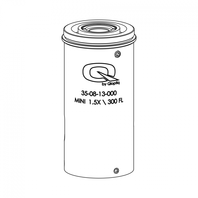 Mini tube de la caméra 1.5x/300